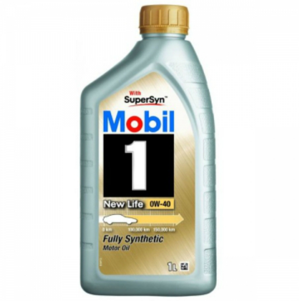 Моторное масло Mobil 1 New Life 0w40 синтетическое (1л)